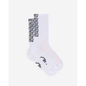 NWT Fingerscrossed Classic Trip Bicycle Socks White RUSH 43-46 Womens Bike Cycle